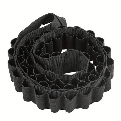 Bandoulière Tactique pour 50 Cartouches de 12/20GA – Ceinture Porte-Munitions Ajustable pour Chasse BLACKBEARD OUTDOOR INDUSTRIES