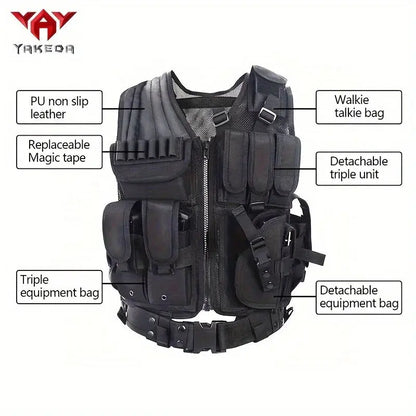 Gilet Tactique YAKEDA 600D Ma boutique