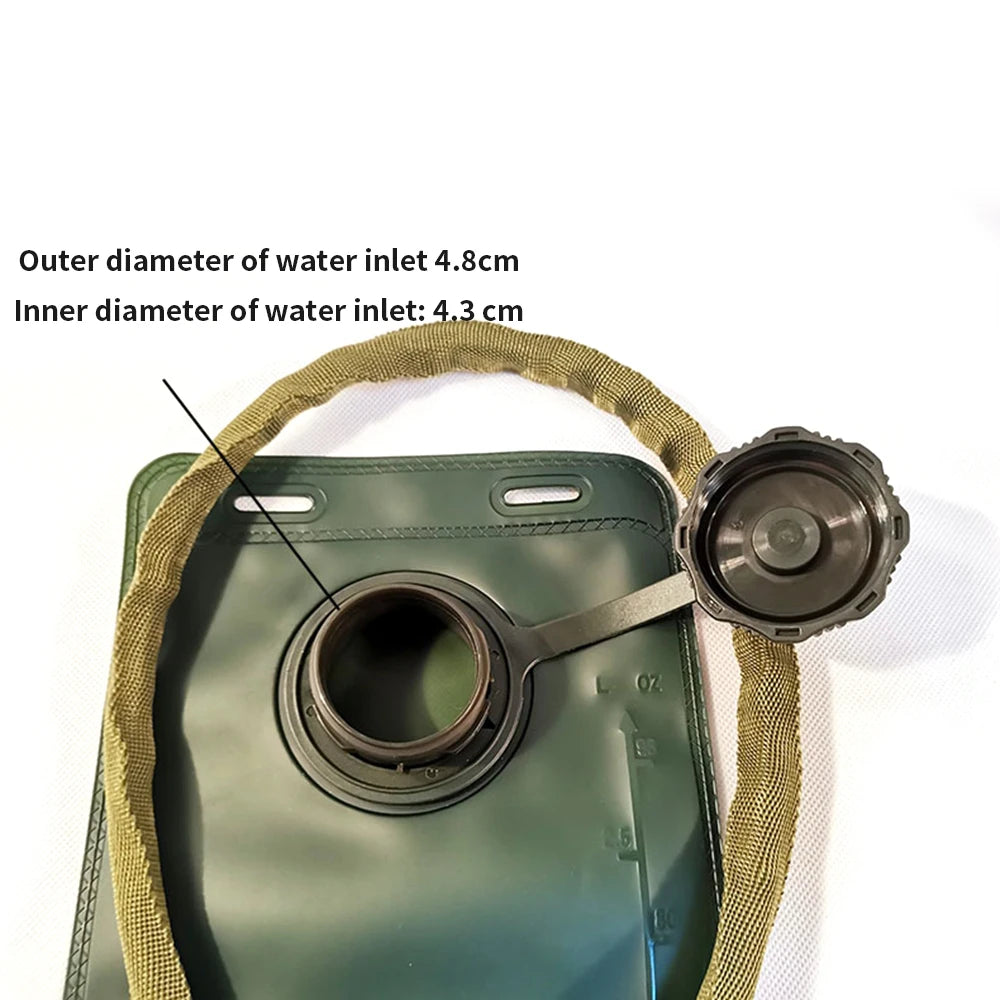 Sac à eau (Water Bladder) 2L / 2,5L / 3L pour Sac à Dos d’Hydratation – Réservoir Grande Capacité pour Course, Vélo, Randonnée - BLACKBEARD OUTDOOR INDUSTRIES