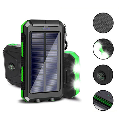 Batterie Externe Solaire 200000mAh – Chargeur Portable Ultra Haute Capacité - BLACKBEARD OUTDOOR INDUSTRIES