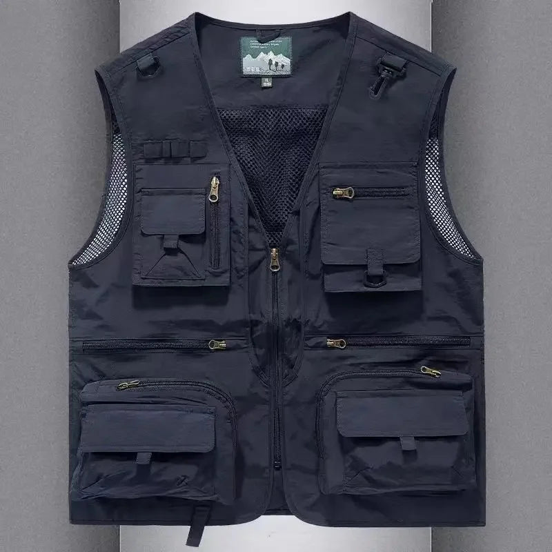 Gilet Homme Multi-Poches en Maille — Modèle 8512 - BLACKBEARD OUTDOOR INDUSTRIES