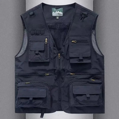 Gilet Homme Multi-Poches en Maille — Modèle 8512 - BLACKBEARD OUTDOOR INDUSTRIES