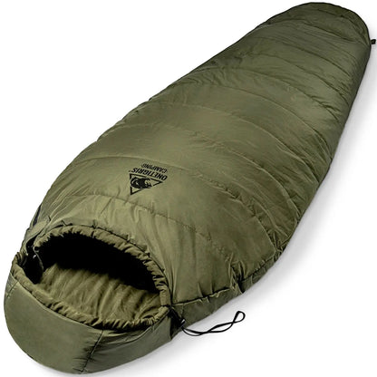 OneTigris Bushcrafter’s Sleeping Bag – Sac de Couchage Mummy 3 Saisons pour Camping, Randonnée & Survie - BLACKBEARD OUTDOOR INDUSTRIES