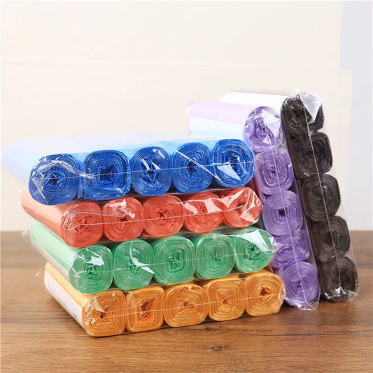 Sac poubelle épaissi, sac plastique plat jetable pour usage domestique – Lot de 75 pièces - BLACKBEARD OUTDOOR INDUSTRIES