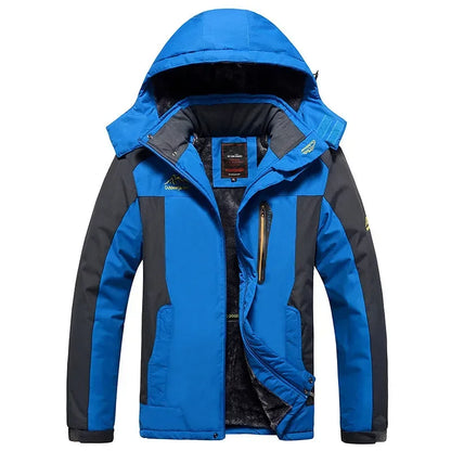 Parka Hiver Homme 2024 - Veste Chaude Imperméable avec Capuche Amovible | Coupe-Vent Militaire Fleece Jusqu’au 9XL - BLACKBEARD OUTDOOR INDUSTRIES