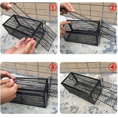 Piège à Souris Auto-verrouillant Intelligent – Cage à Rats Réutilisable en Fer Durable et Sécurisée Ma boutique