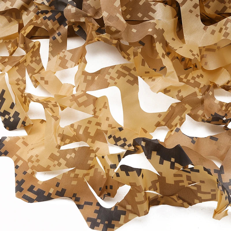 Filet de Camouflage - Filet de Camouflage pour Chasse, Tente de Jardin, Awnings de Voiture, Plusieurs Couleurs (Blanc, Bleu, Vert, Noir, Jungle, Désert) - BLACKBEARD OUTDOOR INDUSTRIES