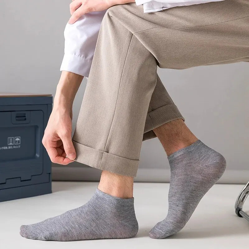Lot de 10/20/40 Paires de Chaussettes Basses Unisexes – Couleurs Unies – Douces, Légères et Respirantes - BLACKBEARD OUTDOOR INDUSTRIES