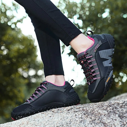 Chaussures de Randonnée Imperméables – Trekking Outdoor Unisexe | Printemps & Mi-saison | Cuir Véritable - BLACKBEARD OUTDOOR INDUSTRIES
