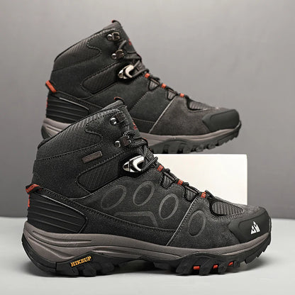 Bottes de Randonnée Hautes pour Homme – Chaussures Outdoor d’Hiver, Lacets, Antidérapantes, Confortables et Chaudes, Idéales pour Trekking et Activités Sportives - BLACKBEARD OUTDOOR INDUSTRIES