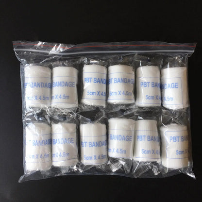 Lot de 6 Bandages Élastiques PBT – 4,5 m – Premiers Secours & Soins d'Urgence Ma boutique