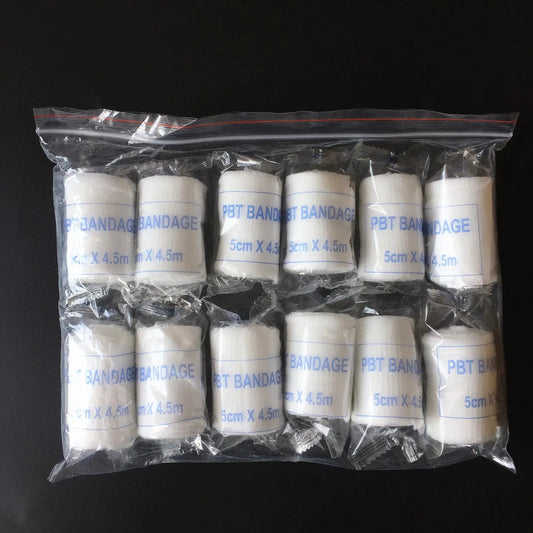Lot de 6 Bandages Élastiques PBT – 4,5 m – Premiers Secours & Soins d'Urgence Ma boutique