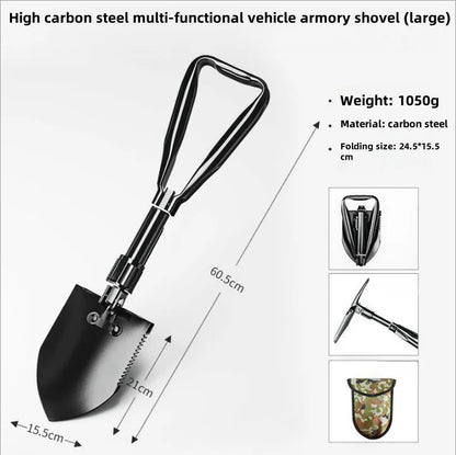 Pelle pliante multifonctions - BLACKBEARD OUTDOOR INDUSTRIES