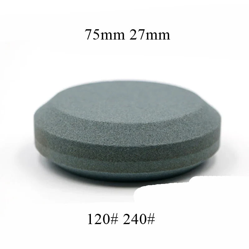 Pierre à Aiguiser Double Face – Whetstone Rond pour Couteaux, Haches, Machettes, Pelles et Outils Extérieurs - BLACKBEARD OUTDOOR INDUSTRIES
