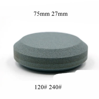 Pierre à Aiguiser Double Face – Whetstone Rond pour Couteaux, Haches, Machettes, Pelles et Outils Extérieurs - BLACKBEARD OUTDOOR INDUSTRIES