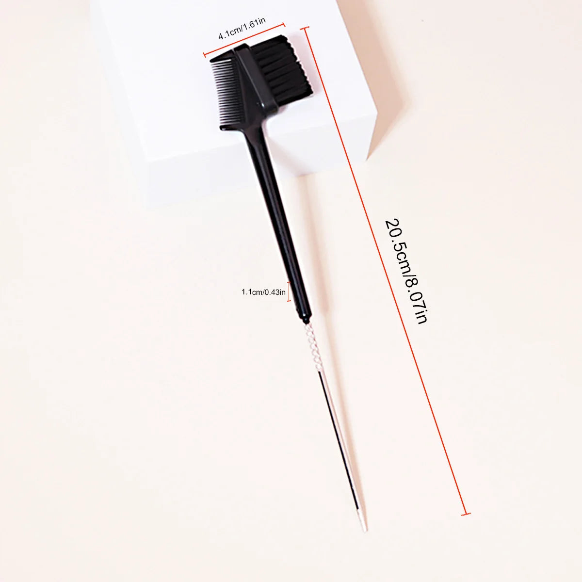 Brosse double-face pour contours et sourcils - BLACKBEARD OUTDOOR INDUSTRIES