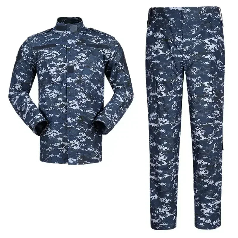 Uniforme Tactique Camouflage - Costume de Chasse et de Randonnée en Bleu Marine, Vêtement de Travail Camouflé - BLACKBEARD OUTDOOR INDUSTRIES