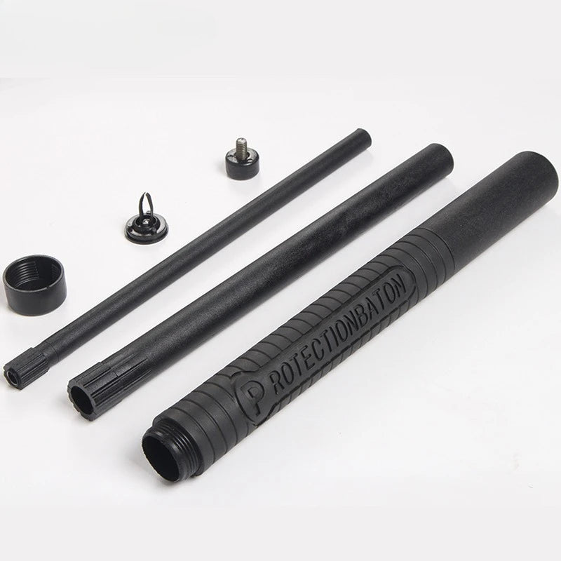 Bâton Télescopique de Défense à 3 Sections  65cm – Léger, Repliable, Multifonction | Autodéfense - BLACKBEARD OUTDOOR INDUSTRIES
