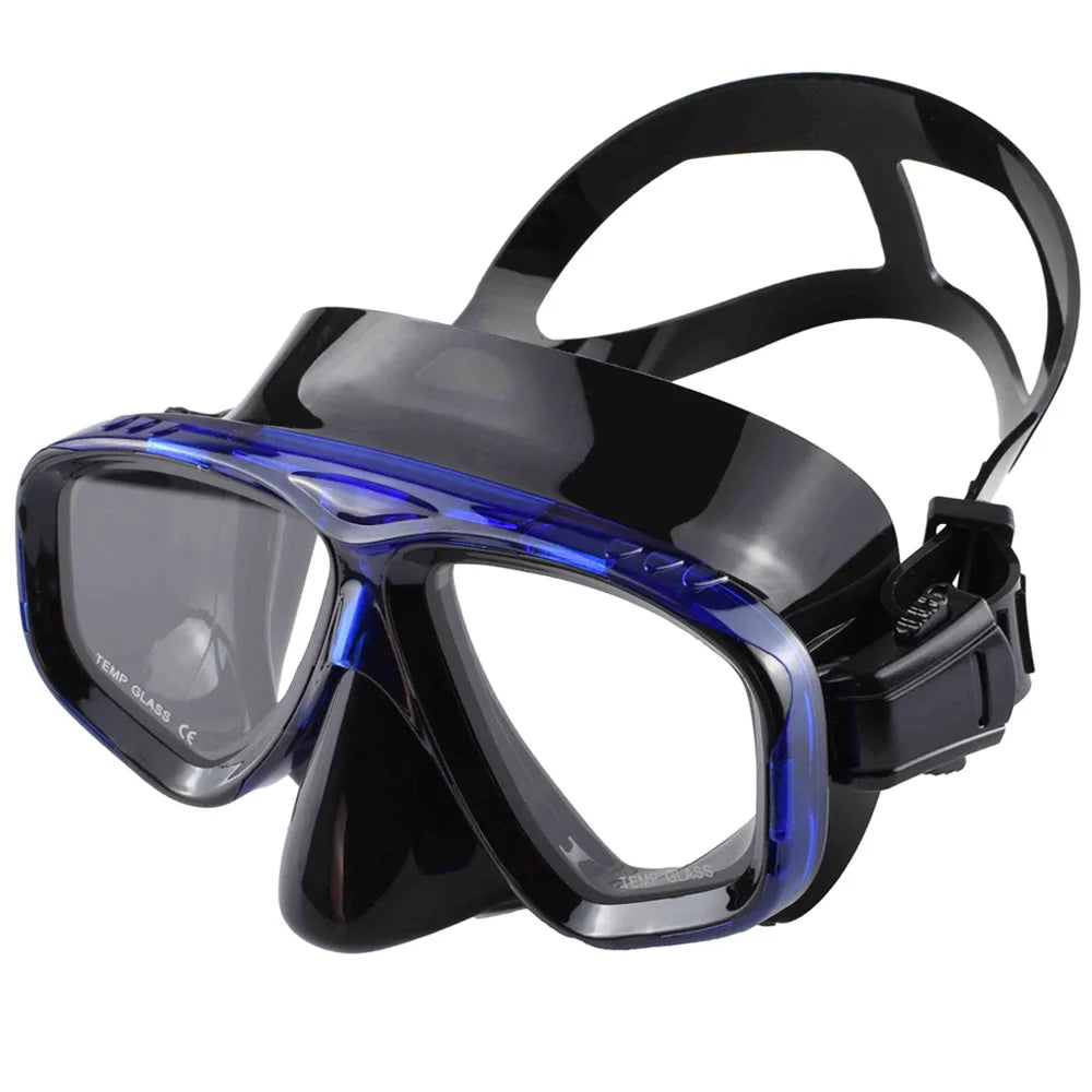 Masque de Plongée et Natation JoyMaySun – Vue Panoramique 180° avec Lentille en Verre Trempé - BLACKBEARD OUTDOOR INDUSTRIES