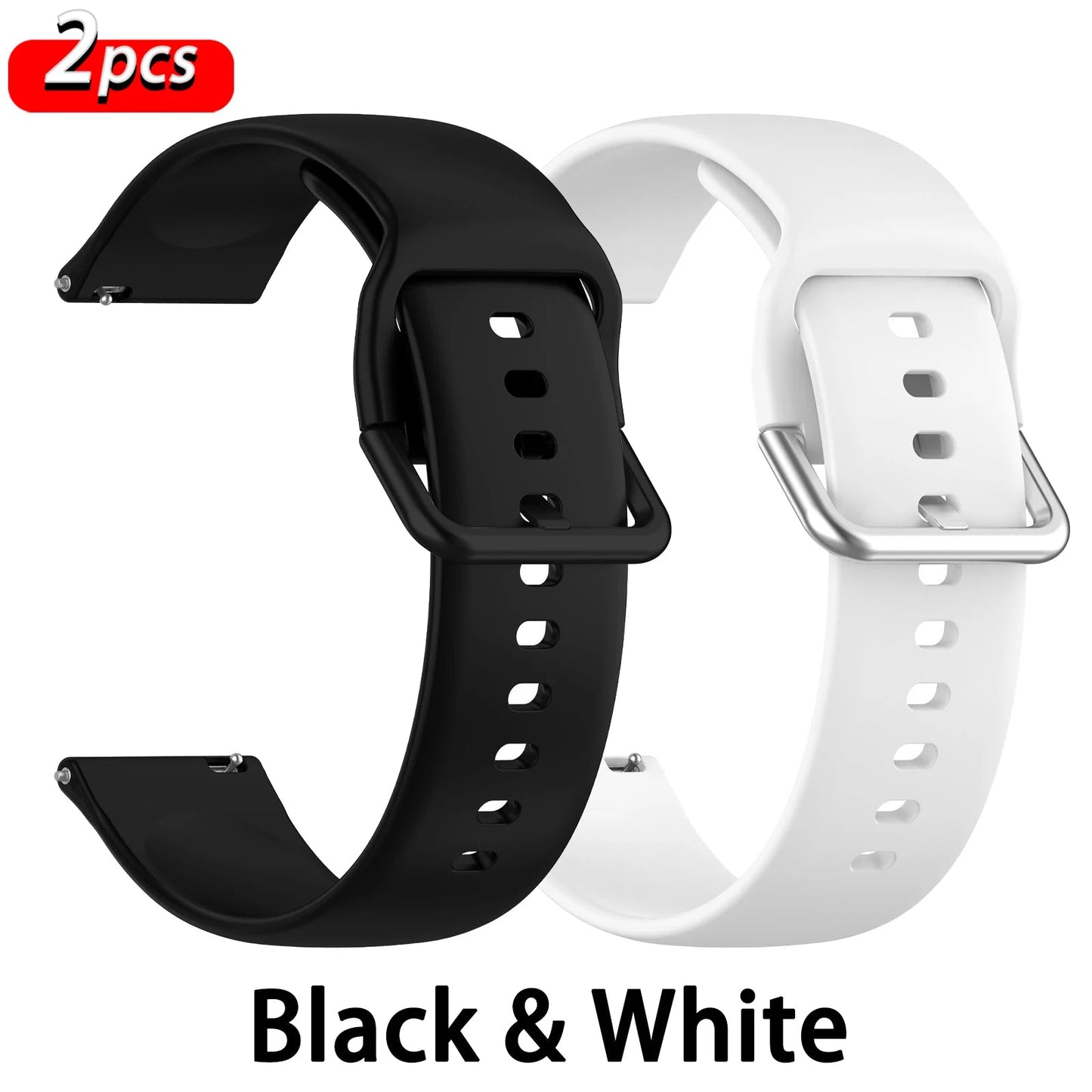 Bracelet en Silicone pour Montre Amazfit (20mm/22mm) BLACKBEARD OUTDOOR INDUSTRIES