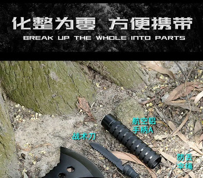 Hachette de Survie Multifonction -&nbsp; Tactique &amp; Outil Multitool pour Camping - BLACKBEARD OUTDOOR INDUSTRIES