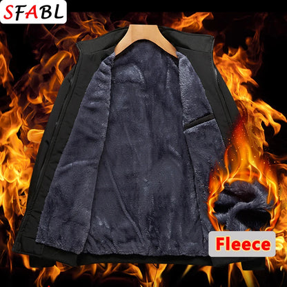 Veste Homme Automne/Hiver en Polaire Chaude Modèle Business Casual — MANTLCONX | Veste de Costume Décontractée - BLACKBEARD OUTDOOR INDUSTRIES