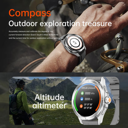 Xiaomi S4 Ultra – Montre Connectée Sport Outdoor avec GPS, NFC, Écran AMOLED, Appels Bluetooth, Suivi Santé Complet - BLACKBEARD OUTDOOR INDUSTRIES