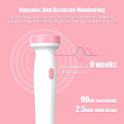 Détecteur de Rythme Cardiaque Fœtal JBMBHC – Doppler Ultrasonique Portable pour Grossesse Ma boutique