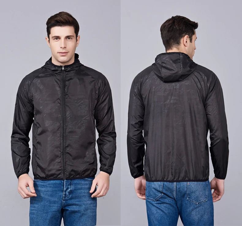 Veste de Randonnée Imperméable pour Hommes et Femmes - Protection Solaire et Coupe-Vent Unisexe | Idéale pour le Camping, l'Escalade et les Activités Extérieures BLACKBEARD OUTDOOR INDUSTRIES