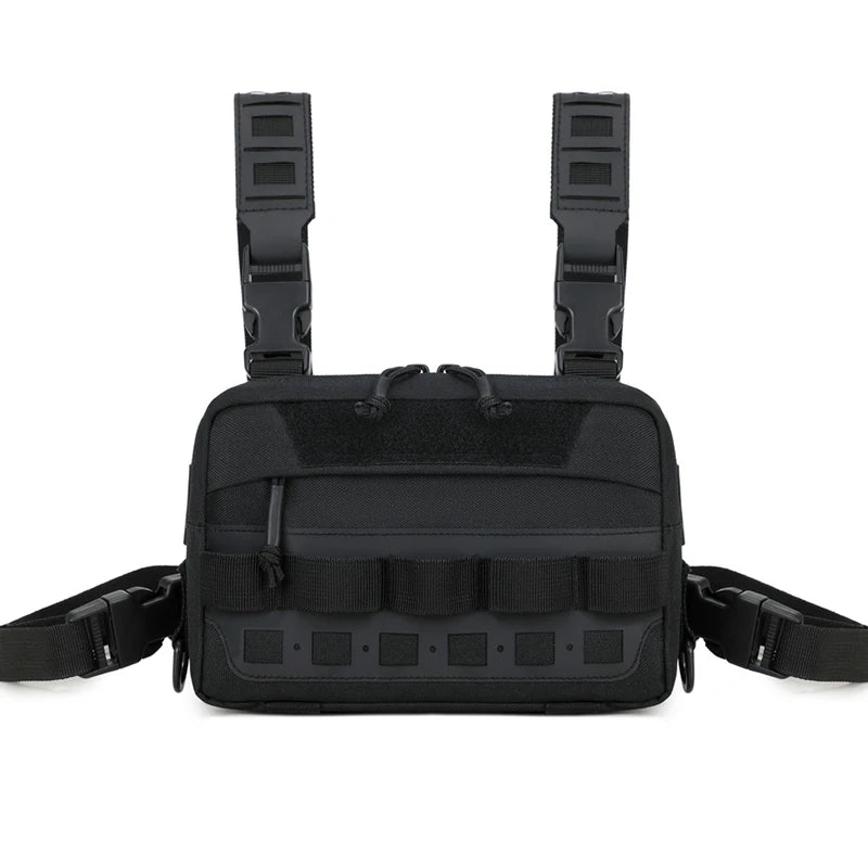 Sac tactique compact à porter sur la poitrine – Unisex, avec multiples poches pour un rangement sécurisé des équipements, accessoires et essentiels - BLACKBEARD OUTDOOR INDUSTRIES