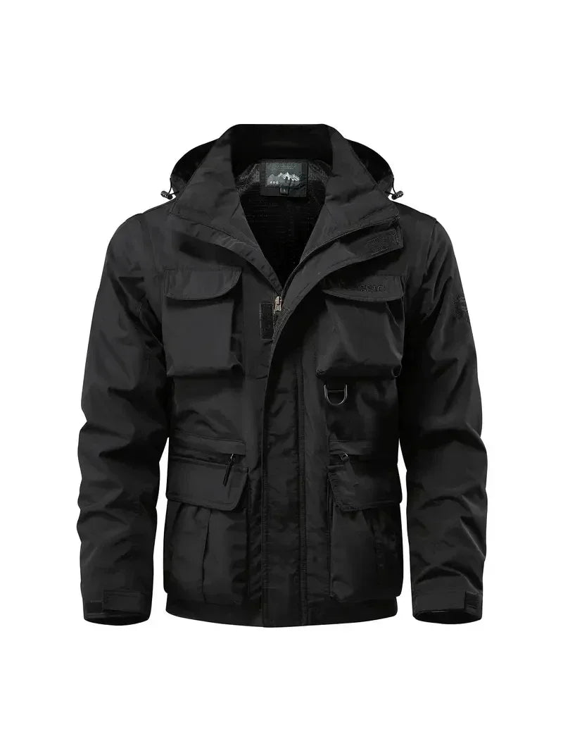 Veste Cargo Multi-Poches Homme – Imperméable & Modulable - BLACKBEARD OUTDOOR INDUSTRIES