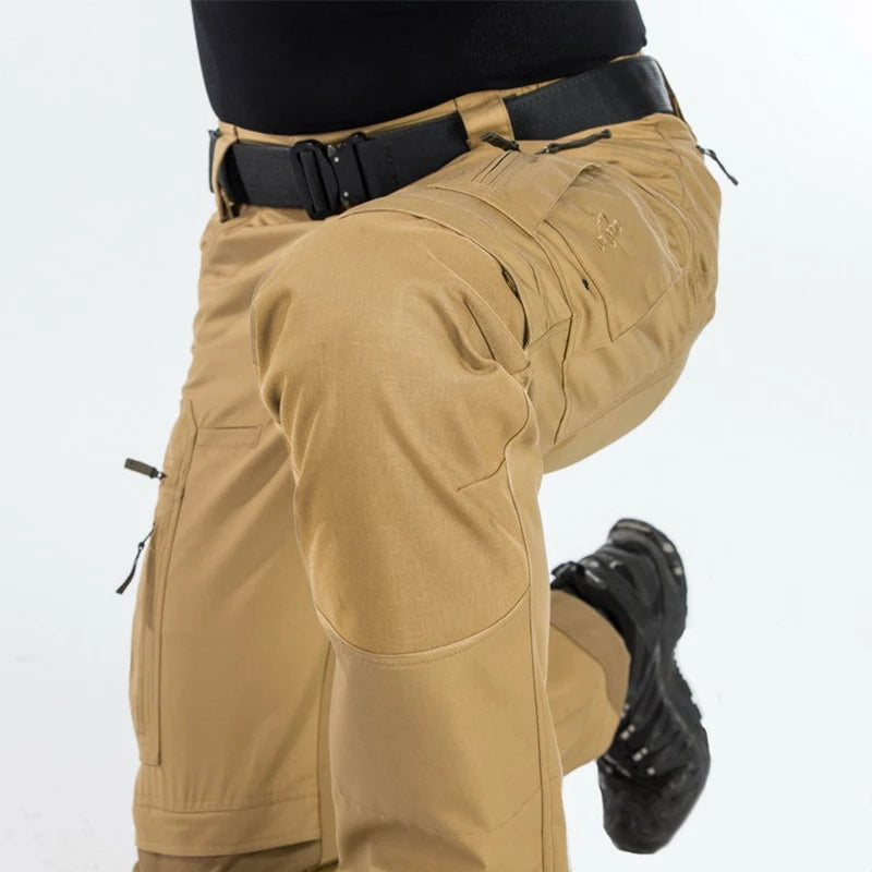 Pantalon Cargo Homme Tactique Résistant – Multi-Poches, Style Militaire, Printemps/Automne - BLACKBEARD OUTDOOR INDUSTRIES