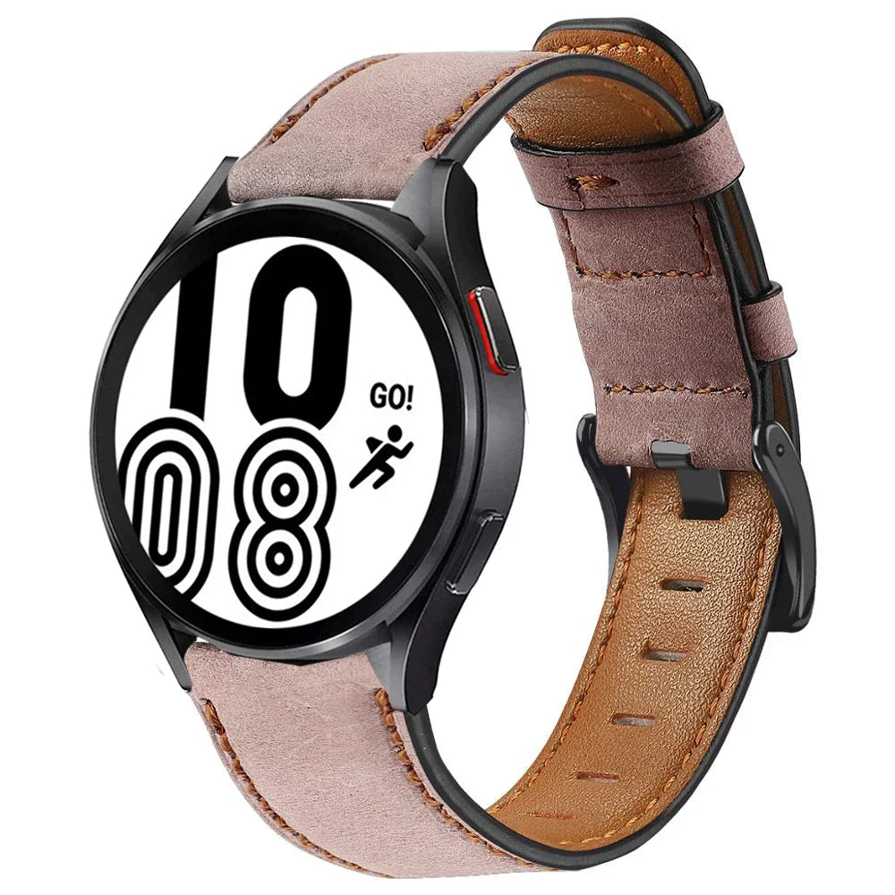 Bracelet en Cuir Rétro pour Montres Samsung Galaxy, Huawei, Amazfit et Plus - 20mm / 22mm BLACKBEARD OUTDOOR INDUSTRIES