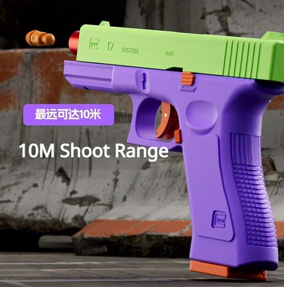 Laser Version Dual-mode Shell Ejection G17 Pistol  Blaster Automatic Gun Ma boutique