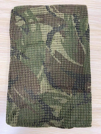 Foulard Camouflage en Maille - Voile de Sniper Camouflage pour Extérieur (Camping, Randonnée, Chasse, Tir) BLACKBEARD OUTDOOR INDUSTRIES