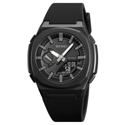 Montre de Sport SKMEI 2091 pour Homme – Montre Numérique Militaire Résistante à l'Eau avec Fonction Compte à Rebours et Date - BLACKBEARD OUTDOOR INDUSTRIES