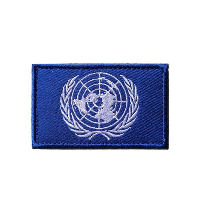 Patch Brodé Drapeau – international | Patch Militaire Tactique Velcro - BLACKBEARD OUTDOOR INDUSTRIES