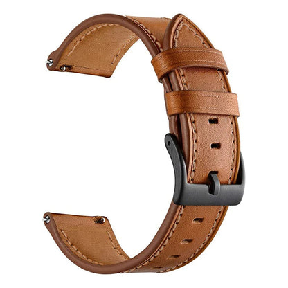 Bracelet en Cuir et Silicone 20mm/22mm pour Montres Huawei, Amazfit et Samsung Galaxy Watch BLACKBEARD OUTDOOR INDUSTRIES