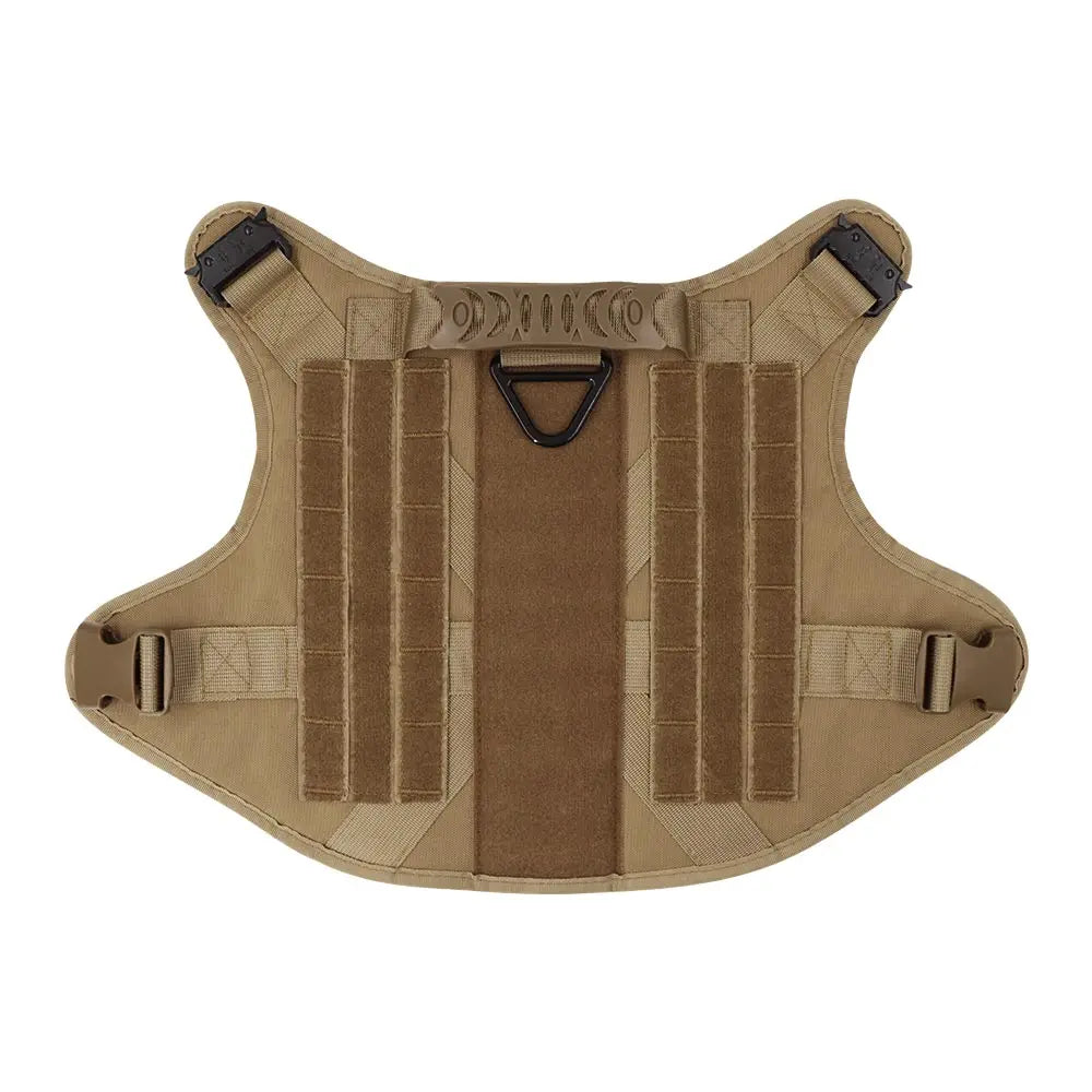 Harnais Tactique Militaire pour Grands Chiens – Harnais de Dressage Renforcé avec Poignée, Boucles Métalliques et Molle – Spécial Malinois, Berger Allemand, Bouledogue Français Ma boutique