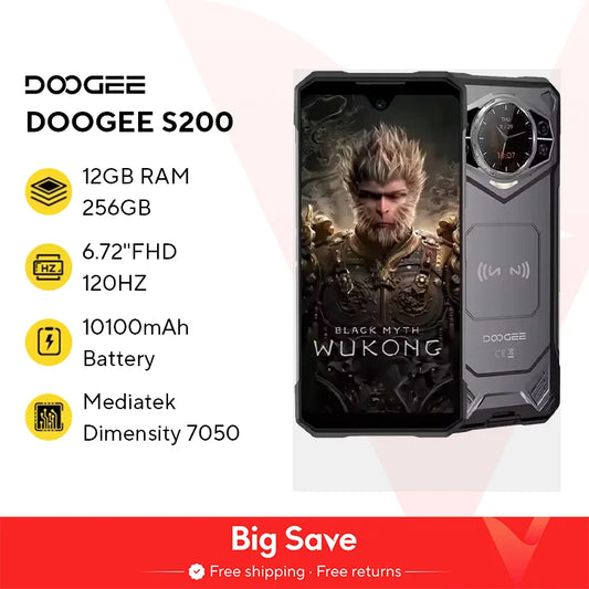 DOOGEE S200 – Smartphone Rugged Hautes Performances - BLACKBEARD OUTDOOR INDUSTRIES
