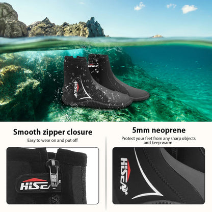 chaussures de plongée néoprène HISEA Ma boutique