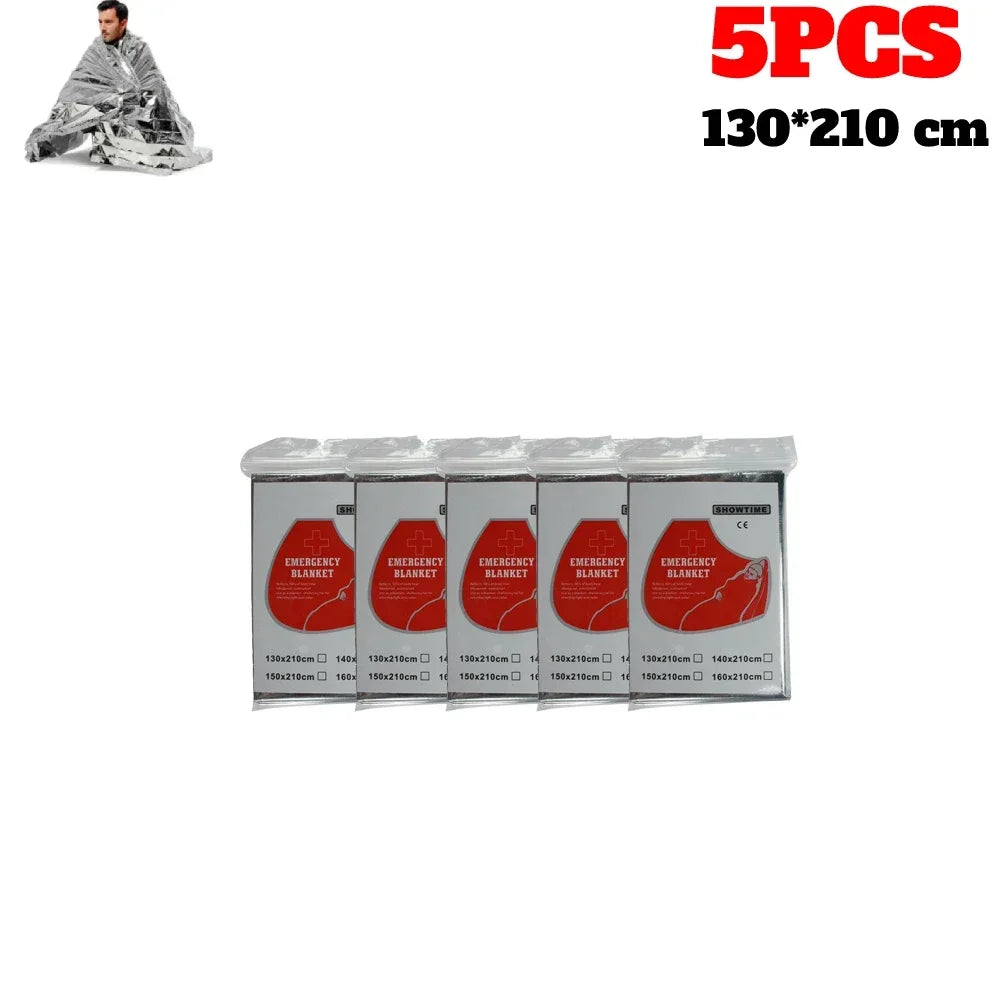 Couvertures de Survie et Premiers Secours Argentées – 1 à 20 pièces – Isolation et Sauvetage Outdoor Ma boutique