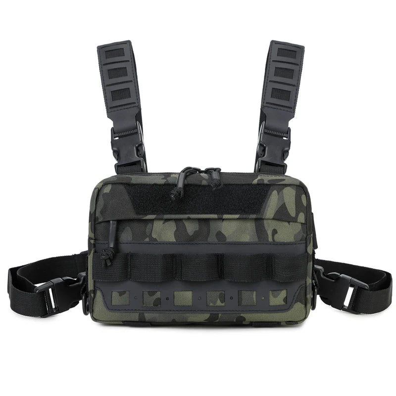 Sac tactique compact à porter sur la poitrine – Unisex, avec multiples poches pour un rangement sécurisé des équipements, accessoires et essentiels - BLACKBEARD OUTDOOR INDUSTRIES