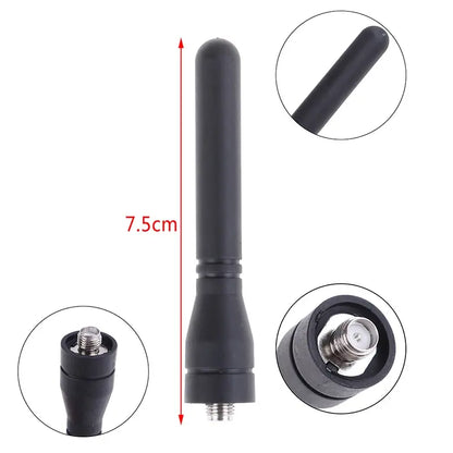 Antenne Souple SF20 SMA-Female pour Radios Baofeng et Compatibles – UHF 400–470MHz - BLACKBEARD OUTDOOR INDUSTRIES