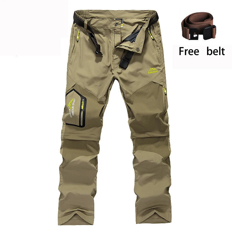 Pantalon de Randonnée Homme Été – Convertible, Séchage Rapide, Multi-Poches, Extensible - BLACKBEARD OUTDOOR INDUSTRIES