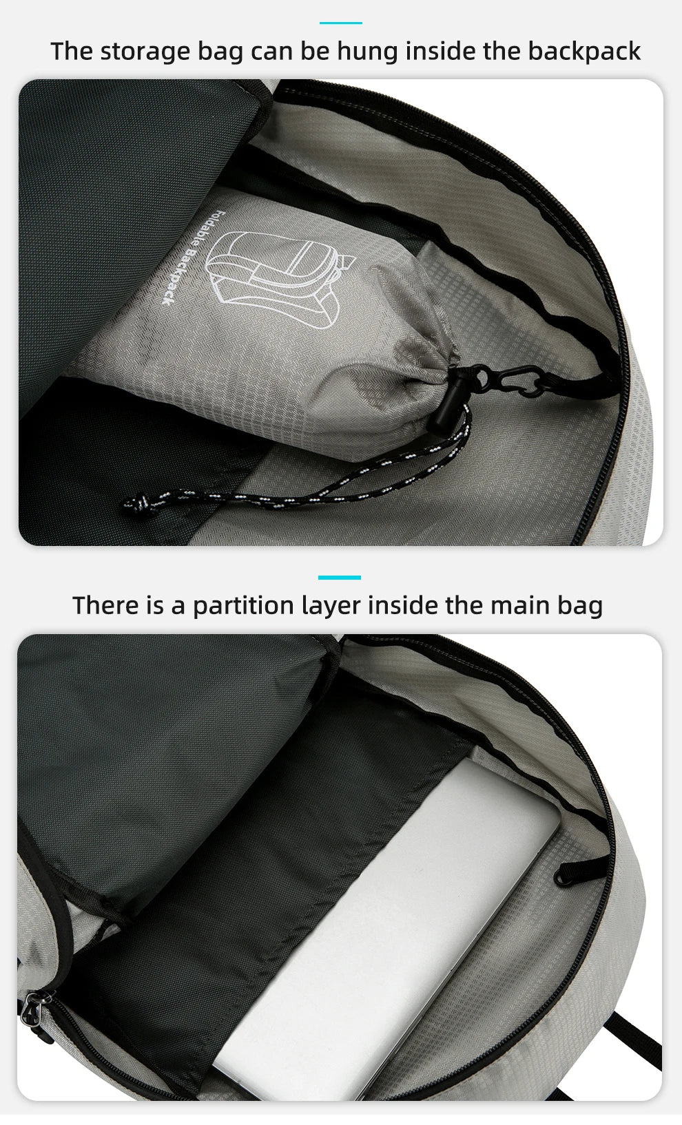 Sac à Dos Pliable Ultraléger – Sac à Dos Outdoor Polyvalent pour Randonnée, Escalade & Voyage - BLACKBEARD OUTDOOR INDUSTRIES