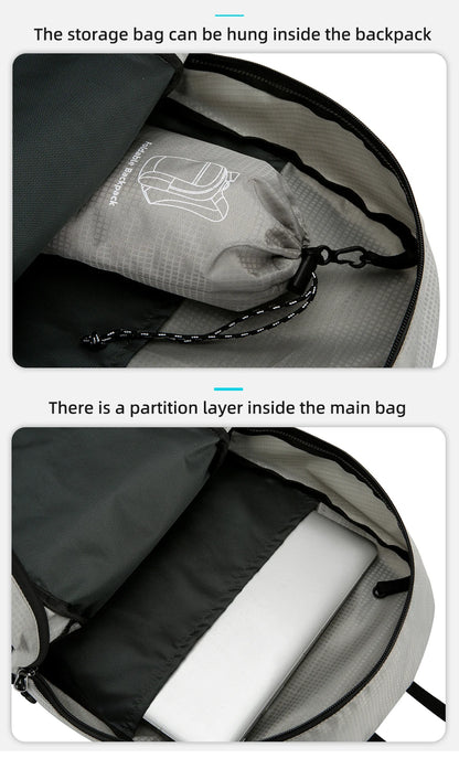 Sac à Dos Pliable Ultraléger – Sac à Dos Outdoor Polyvalent pour Randonnée, Escalade & Voyage - BLACKBEARD OUTDOOR INDUSTRIES