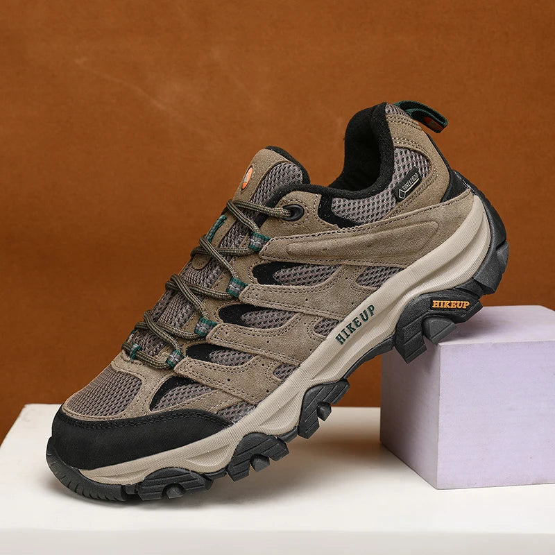Chaussures de Randonnée HIKEUP-26 pour Homme – Trekking, Escalade, Outdoor & Quotidien – Cuir Synthétique, Respirantes - BLACKBEARD OUTDOOR INDUSTRIES