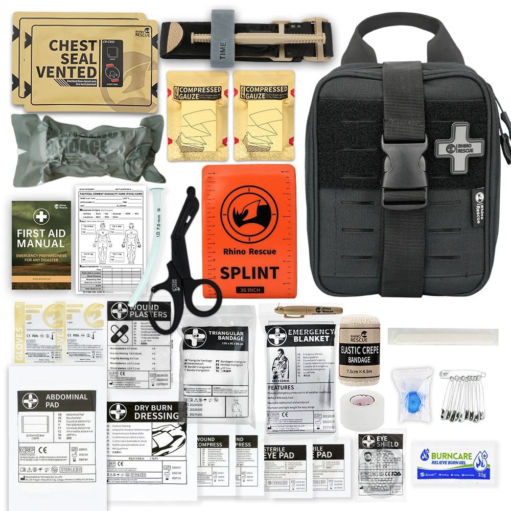RHINO RESCUE-SE IFAK – Kit de Premiers Secours Tactique Complet Ma boutique