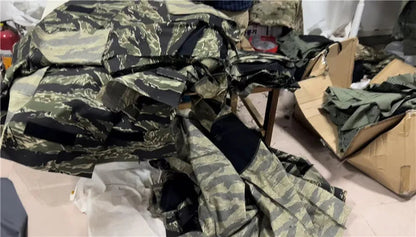 Ensemble Tactique Tom Jungle Tiger GEN3 - Vêtements de Combat Outdoor Résistants aux Déchirures, Pantalons G3 + Veste GEN3, Durable et Confortable BLACKBEARD OUTDOOR INDUSTRIES